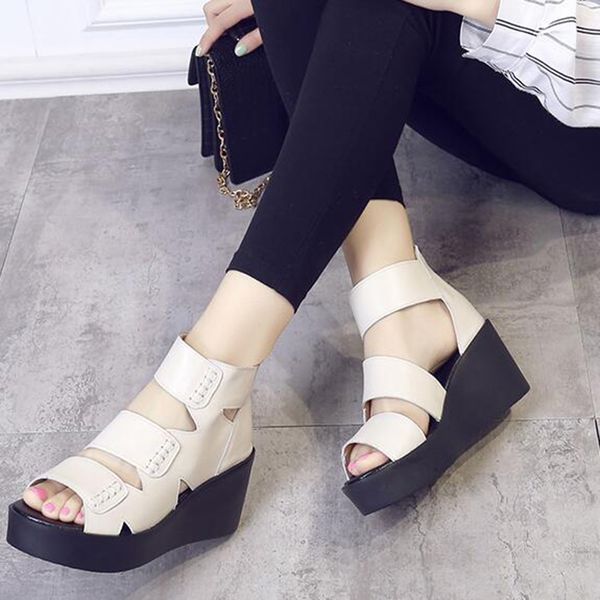 lisunny ankle strap summer fashion women sandals open toe platform shoes high thick heels female black unique party shoes 33-40
lisunny ankle strap summer fashion women sandals open toe platform shoes high thick heels female black unique party shoes 33-40
