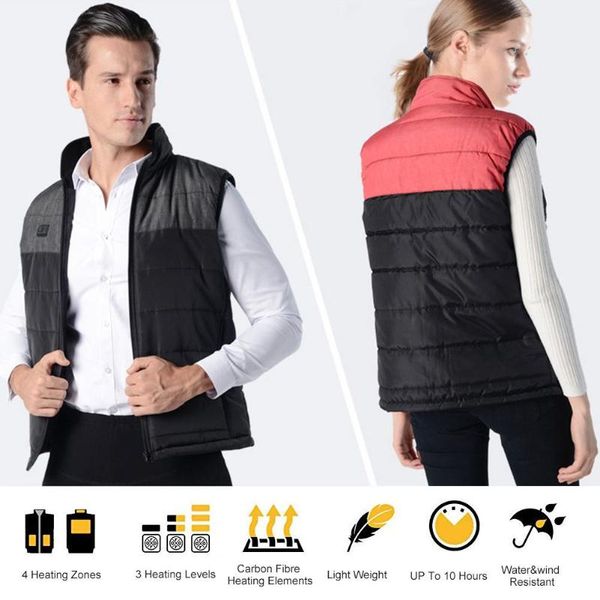 мужчины женщина интеллектуальная отопление cotton vest температура управление электрической одежда отопительная для зимних открытого отдыха, Gray;blue
мужчины женщина интеллектуальная отопление cotton vest температура управление электрической одежда отопительная для зимних открытого отдыха, Gray;blue