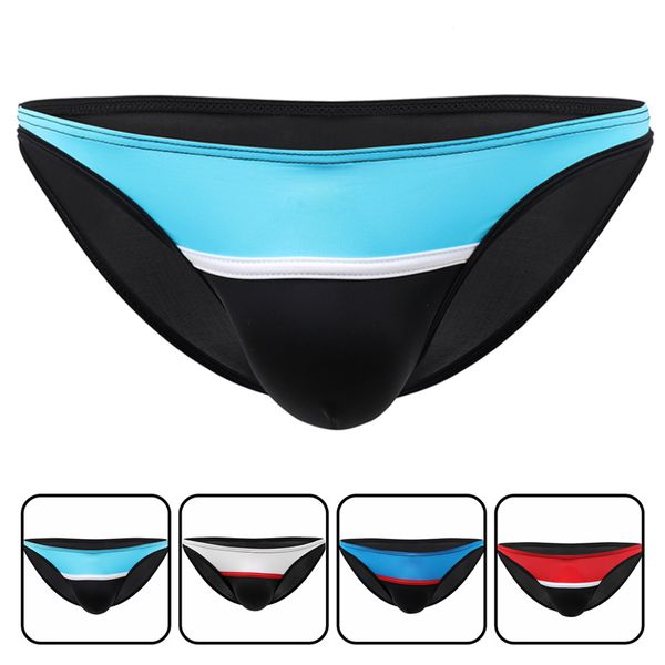 men briefs underwear ice silk underwear transparent briefs tide male ultra low waist slim bikini gay man panties jockstrap, Black;white
men briefs underwear ice silk underwear transparent briefs tide male ultra low waist slim bikini gay man panties jockstrap, Black;white