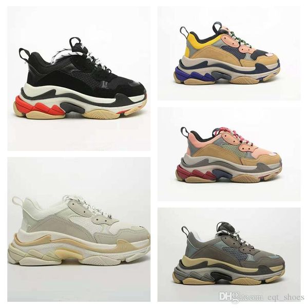 2020 new color designer shoes fashion paris 17 fw casual of triple s sneaker mens women black pink white sports sneakers size 36-45
2020 new color designer shoes fashion paris 17 fw casual of triple s sneaker mens women black pink white sports sneakers size 36-45