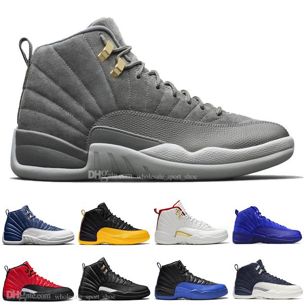 12 stone blue university gold reverse flu game dark concord wntr basketball shoes 12s the maste playoffs men sports sneakers trainers
12 stone blue university gold reverse flu game dark concord wntr basketball shoes 12s the maste playoffs men sports sneakers trainers