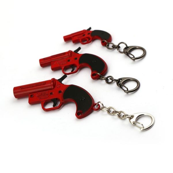 julies game playerunknown's battlegrounds pubg keychain flare gun red alloy pendant men llaveros jewelry jj12860, Silver
julies game playerunknown's battlegrounds pubg keychain flare gun red alloy pendant men llaveros jewelry jj12860, Silver