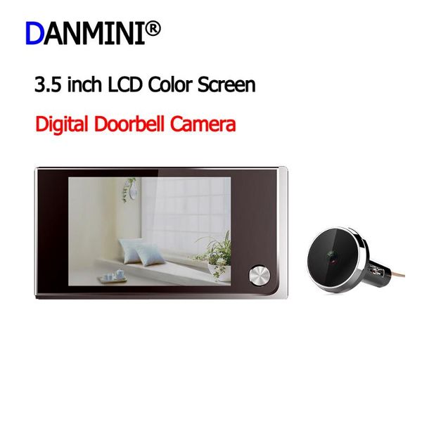 doorbells 3.5 inch lcd color screen digital doorbell camera 120 degree door eye electronic peephole viewer outdoor bell
doorbells 3.5 inch lcd color screen digital doorbell camera 120 degree door eye electronic peephole viewer outdoor bell