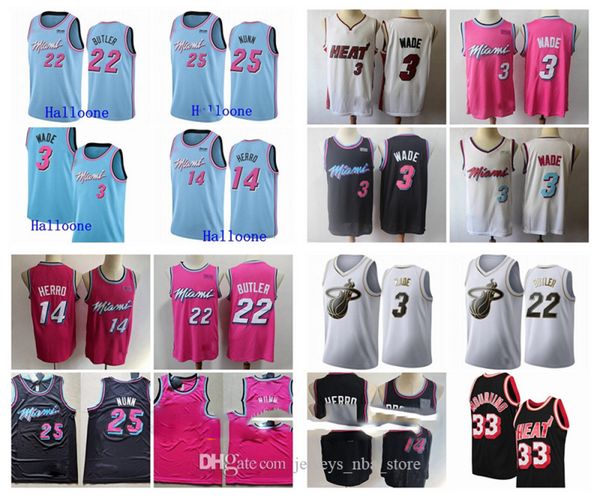Mens 3 Dwyane Wade Miami Heat Jersey 25 Kendrick Nunn 22 Jimmy Butler 14 Tyler Herro Alonzo Mourning 33 Basketball Jerseys 2020
Mens 3 Dwyane Wade Miami Heat Jersey 25 Kendrick Nunn 22 Jimmy Butler 14 Tyler Herro Alonzo Mourning 33 Basketball Jerseys 2020
