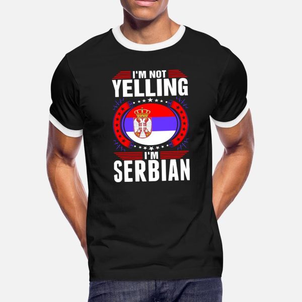 im not yelling im serbian t shirt men design tee shirt size s-3xl homme loose building spring normal shirt
im not yelling im serbian t shirt men design tee shirt size s-3xl homme loose building spring normal shirt