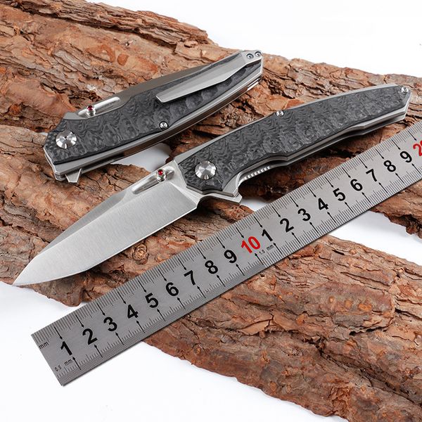 heavy weight big-size carbon fiber titanium wave handle 9cr18mov blade ball bearing camping hunting hiking knife tool
heavy weight big-size carbon fiber titanium wave handle 9cr18mov blade ball bearing camping hunting hiking knife tool