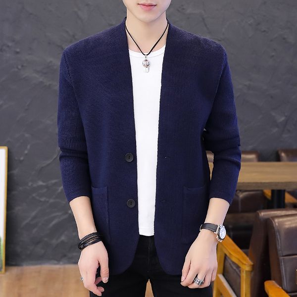 men's sweaters 2021 sweatercoat fashion japan style long sleeve cardigan men casual streetwear harajuku solid mens, White;black
men's sweaters 2021 sweatercoat fashion japan style long sleeve cardigan men casual streetwear harajuku solid mens, White;black
