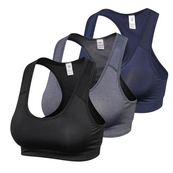 pack of 3 women racerback sports bras gym fitness workout running padded bra activewear sport fitness, White;black
pack of 3 women racerback sports bras gym fitness workout running padded bra activewear sport fitness, White;black