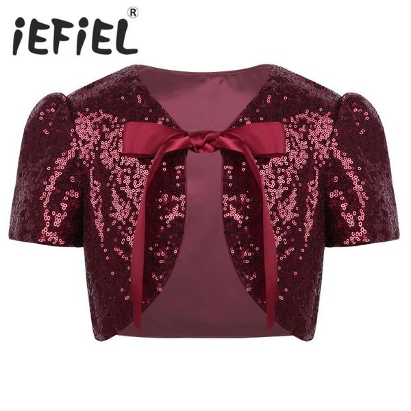 sequins fashion kids girls children short sleeve round neck shiny bolero short jacket shrug flower girl dress party cover up, Blue;gray
sequins fashion kids girls children short sleeve round neck shiny bolero short jacket shrug flower girl dress party cover up, Blue;gray