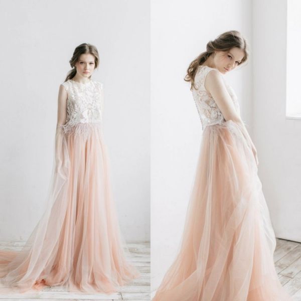 2021 bohemian wedding dresses sleeveless lace appliques beach bridal gowns custom made button back sweep train a line boho wedding dress, White
2021 bohemian wedding dresses sleeveless lace appliques beach bridal gowns custom made button back sweep train a line boho wedding dress, White