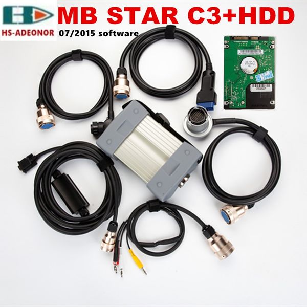 for mercedes benz automobile diagnosis tool, 12v / 24v mb star c3 sd c3 multiplexer, 5 copper core cables and 2015.07v software
for mercedes benz automobile diagnosis tool, 12v / 24v mb star c3 sd c3 multiplexer, 5 copper core cables and 2015.07v software