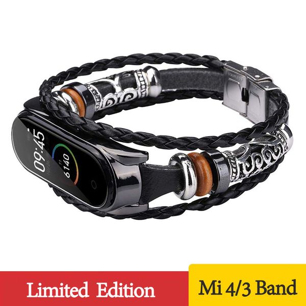 silver leather watch strap for mi band 4 3 band wrist leather bracelet for mi 3 4 wristband accessories, Black;brown
silver leather watch strap for mi band 4 3 band wrist leather bracelet for mi 3 4 wristband accessories, Black;brown