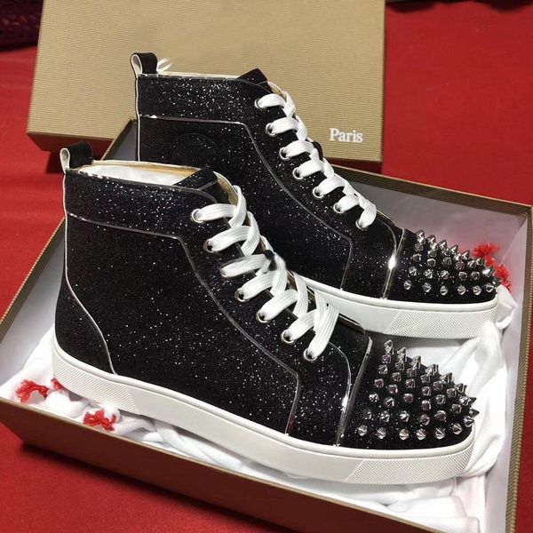 лучшие дизайнерские кроссовки high top black яркия мужская обувь с красной подошвой высокого качества мужчины повседневная обувь плоский отк
лучшие дизайнерские кроссовки high top black яркия мужская обувь с красной подошвой высокого качества мужчины повседневная обувь плоский отк