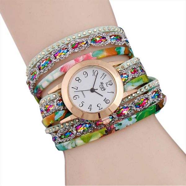 fashion new women fine leather belt bracelet watch creative winding analog quartz movement wrist watch luxury print band watches, Slivery;brown
fashion new women fine leather belt bracelet watch creative winding analog quartz movement wrist watch luxury print band watches, Slivery;brown