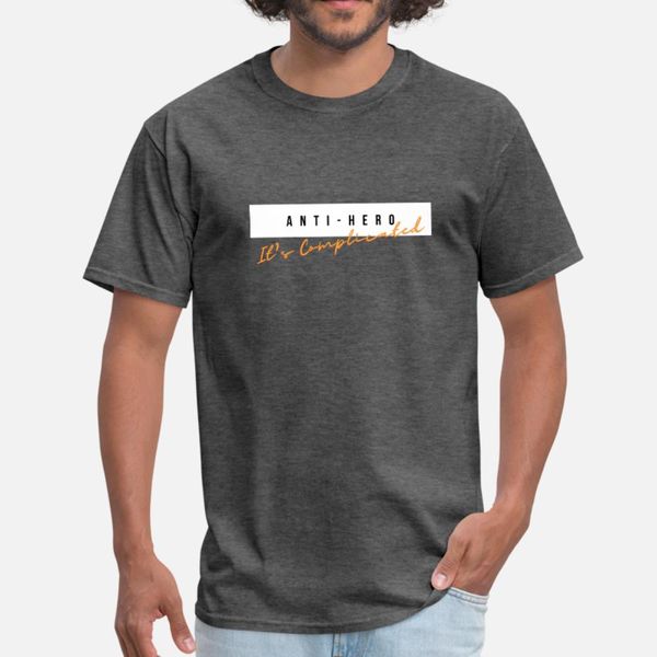 anti hero its complicated t shirt men designer cotton round neck original anti-wrinkle authentic spring trend shirt
anti hero its complicated t shirt men designer cotton round neck original anti-wrinkle authentic spring trend shirt
