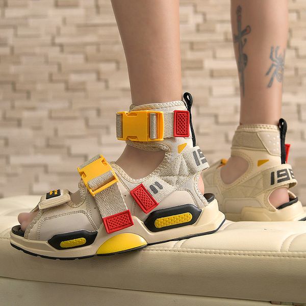 new casual men's sandals outdoor running sandals men's comfortable sports fitness shoes masculino zapatos hombre, Black
new casual men's sandals outdoor running sandals men's comfortable sports fitness shoes masculino zapatos hombre, Black