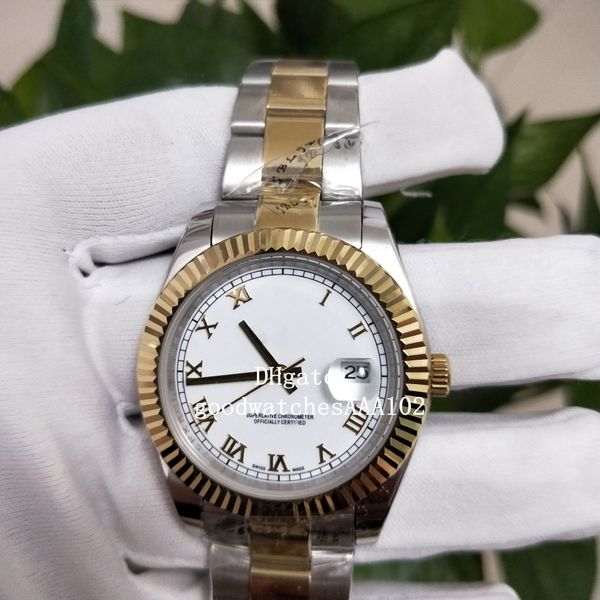 дорогих unisex 126231 12633 36мм белый циферблат из нержавеющей стали eta 2813 движение автоматический высокое качество мужские часы наручны, Slivery;brown
дорогих unisex 126231 12633 36мм белый циферблат из нержавеющей стали eta 2813 движение автоматический высокое качество мужские часы наручны, Slivery;brown