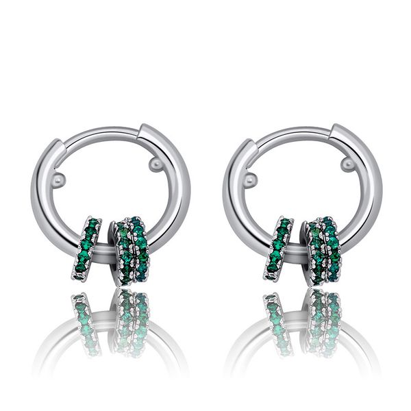 fashion earring 18k gold rhodium plated hip hop hoop earrings luxury colorful bling zircon designer earrings for men women, Golden;silver
fashion earring 18k gold rhodium plated hip hop hoop earrings luxury colorful bling zircon designer earrings for men women, Golden;silver