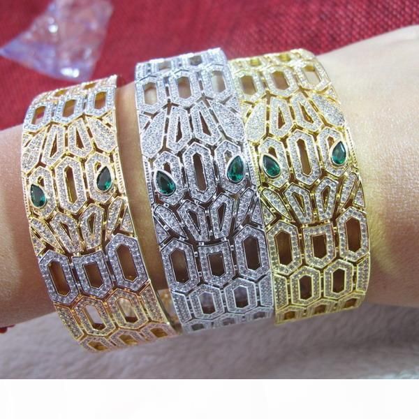 wholesale designer cuff cubic zirconia paved animal bangle 18k gold white rose gold plated bracelets for women, Black
wholesale designer cuff cubic zirconia paved animal bangle 18k gold white rose gold plated bracelets for women, Black