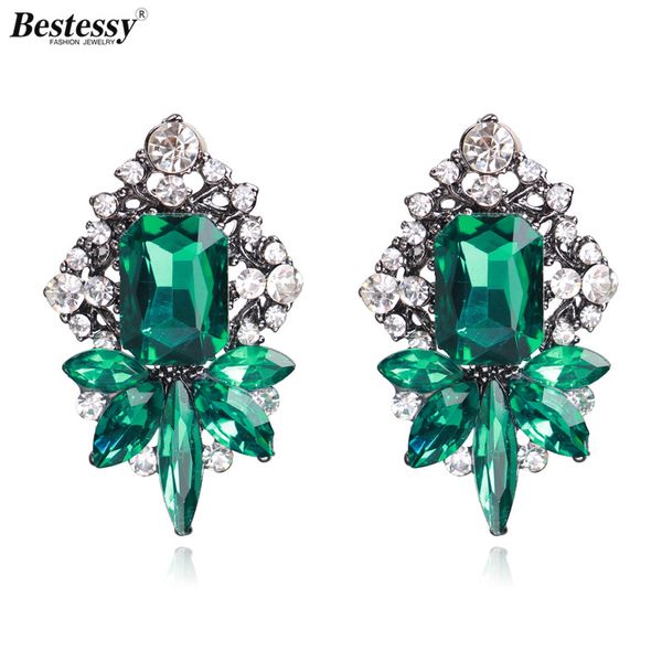 ssy new crystal stud earrings fashion luxury rhinestone statement ears design jewelry big gem women wedding bridal, Golden;silver
ssy new crystal stud earrings fashion luxury rhinestone statement ears design jewelry big gem women wedding bridal, Golden;silver