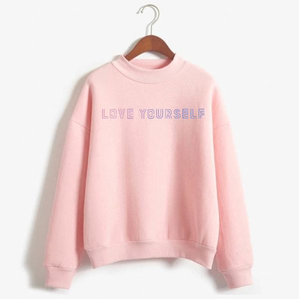 korean your itself bangtan sweatshirt love yourself women's sweatshirt harajuku kpop bangtan kpop sweatshirt, Black
korean your itself bangtan sweatshirt love yourself women's sweatshirt harajuku kpop bangtan kpop sweatshirt, Black