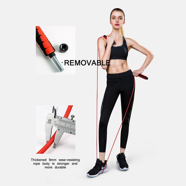 portable speed skipping jump rope adjustable sports lose weight exercise gym fitness equipment indoor fitness
portable speed skipping jump rope adjustable sports lose weight exercise gym fitness equipment indoor fitness