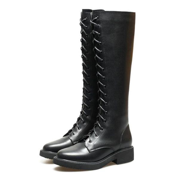 british style knee-high women boots side zipper lace up boots female shoes thigh high slim women b314, Black
british style knee-high women boots side zipper lace up boots female shoes thigh high slim women b314, Black