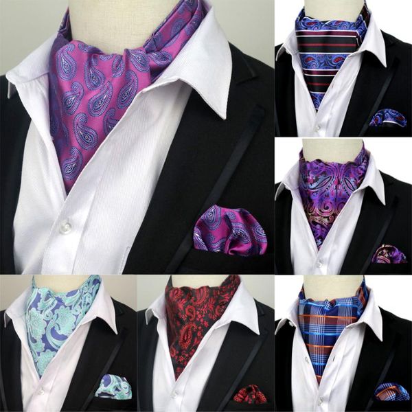 fashion men's cravat tie set handkerchief silk paisley dot floral jacquard ascot necktie sets pocket square for business party, Blue;purple
fashion men's cravat tie set handkerchief silk paisley dot floral jacquard ascot necktie sets pocket square for business party, Blue;purple