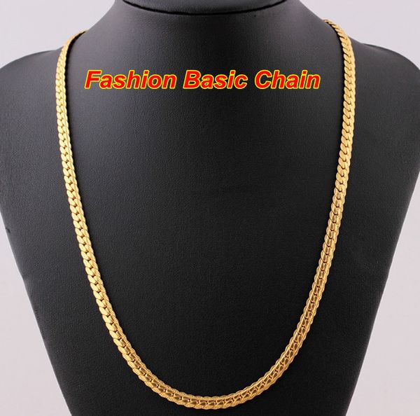 golden necklace punk fashion luxury jewerly yellow gold plated for women and men chain punk accessories acc347, Silver
golden necklace punk fashion luxury jewerly yellow gold plated for women and men chain punk accessories acc347, Silver
