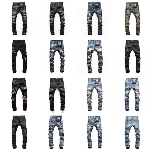 clothes wholesale amir i jeans mens luxury designer jeans brand baggy biker high waisted ripped rock miri jeans pants trousers a100, Blue
clothes wholesale amir i jeans mens luxury designer jeans brand baggy biker high waisted ripped rock miri jeans pants trousers a100, Blue