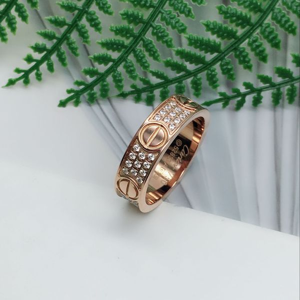 new gold titanium steel wedding brand designer lovers ring for women luxury zirconia engagement rings men jewelry gifts fashion accessories, Silver
new gold titanium steel wedding brand designer lovers ring for women luxury zirconia engagement rings men jewelry gifts fashion accessories, Silver
