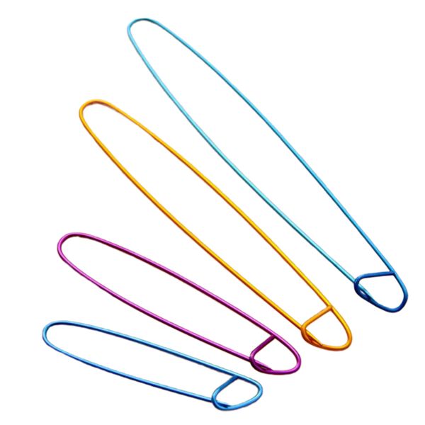 4 pcs safety pin sewing tool stitch holder set knitting needle crochet aluminum
4 pcs safety pin sewing tool stitch holder set knitting needle crochet aluminum