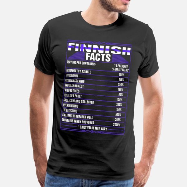 finnish facts t shirt men designer 100% cotton o neck family fitness authentic spring autumn pattern shirt
finnish facts t shirt men designer 100% cotton o neck family fitness authentic spring autumn pattern shirt