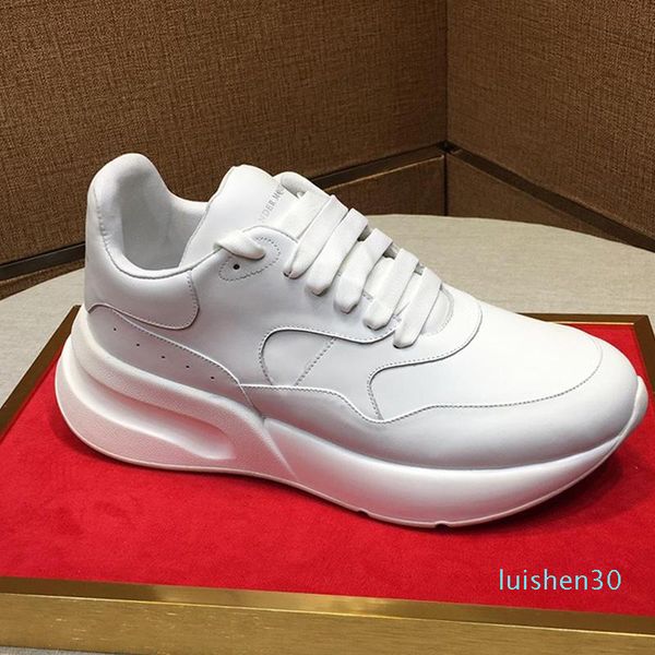 casual mens shoes oversized runner sneakers with original box thick sole leather men womens shoes big size chaussures de femme l30
casual mens shoes oversized runner sneakers with original box thick sole leather men womens shoes big size chaussures de femme l30