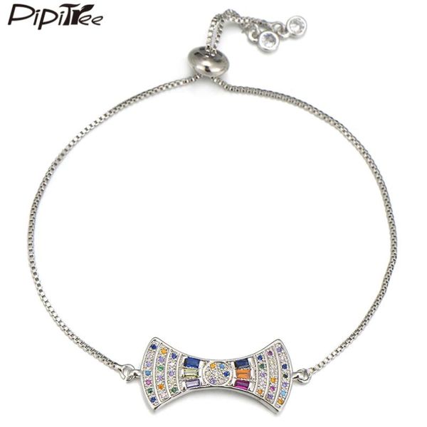 charm bracelets pipitree unique geometric sector bracelet princess cut cubic zirconia crystal adjustable chain women jewelry gift, Golden;silver
charm bracelets pipitree unique geometric sector bracelet princess cut cubic zirconia crystal adjustable chain women jewelry gift, Golden;silver
