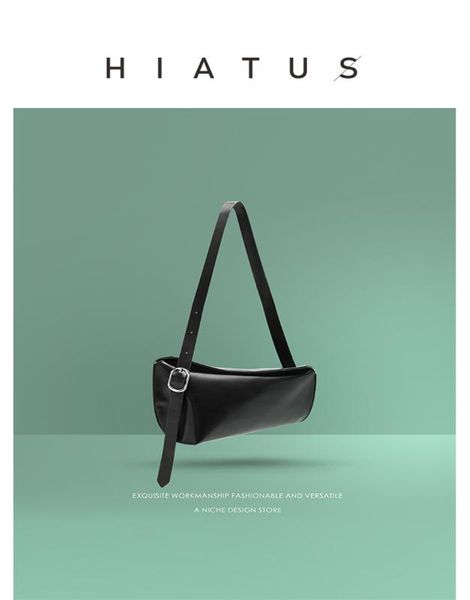 new 2020 hiatus niche design idiosyncrasy geometrically asymmetrical retro minimalist, one-shoulder women's bag
new 2020 hiatus niche design idiosyncrasy geometrically asymmetrical retro minimalist, one-shoulder women's bag