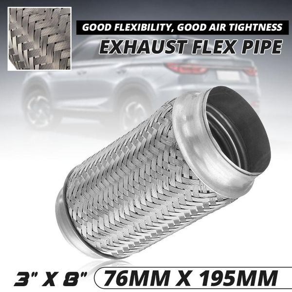 3" "76x195mm из нержавеющей стали выхлопной трубы накладные flexi трубы совместной гибкой стальной оплетки труба глушитель
3" "76x195mm из нержавеющей стали выхлопной трубы накладные flexi трубы совместной гибкой стальной оплетки труба глушитель
