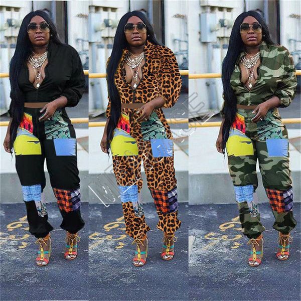 женщины tracksuit дизайнер камуфляж leopard печати с длинным рукавом молнии куртки пальто брюки леггинсы двухкусочный комплект нижнее спорти, Gray
женщины tracksuit дизайнер камуфляж leopard печати с длинным рукавом молнии куртки пальто брюки леггинсы двухкусочный комплект нижнее спорти, Gray