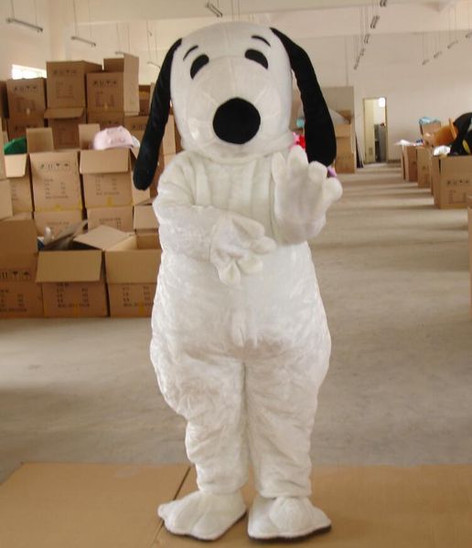 

2017 EPE Adult Size Snoopy Dog Mascot Costume Halloween Chirastmas Party Fancy Dress Free Shipping