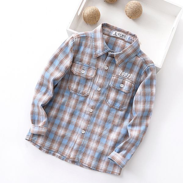2020 New Spring Cotton Full Sleeve Fashion Plaid Boy Shirt -14T Casual Big Kid Clothes Can Be a Coat
2020 New Spring Cotton Full Sleeve Fashion Plaid Boy Shirt -14T Casual Big Kid Clothes Can Be a Coat