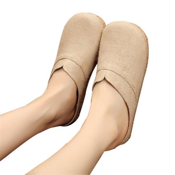new national style linen shoes women's breathable casual baotou mori women's shoes comfortable flat, Black
new national style linen shoes women's breathable casual baotou mori women's shoes comfortable flat, Black
