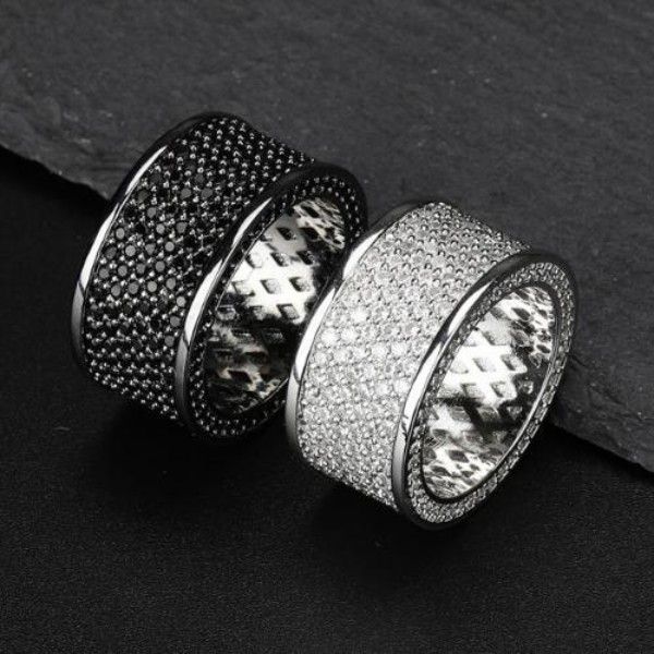 new fashion personalized real 18k white gold bling black diamond mens finger ring band cubic zirconia hiphop rapper rings jewelry for men, Slivery;golden
new fashion personalized real 18k white gold bling black diamond mens finger ring band cubic zirconia hiphop rapper rings jewelry for men, Slivery;golden