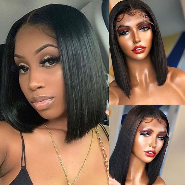 style bob wig lace front human hair wigs short straight frontal wig human hair black wigs with bleach knots
style bob wig lace front human hair wigs short straight frontal wig human hair black wigs with bleach knots