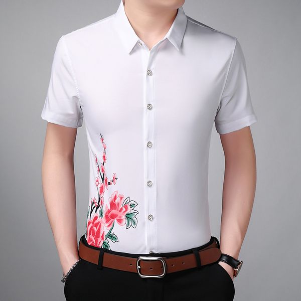 flower shirt men short sleeve 2020 summer shirt men asian size s - 7xl mens shirts white blue black, White;black
flower shirt men short sleeve 2020 summer shirt men asian size s - 7xl mens shirts white blue black, White;black