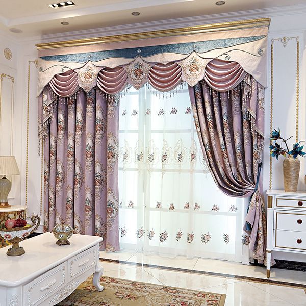 curtain & drapes upscale chenille jacquard european-style living room curtains for bedroom luxury valance
curtain & drapes upscale chenille jacquard european-style living room curtains for bedroom luxury valance