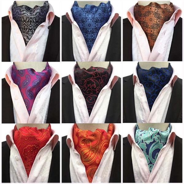 men high grade polka dots paisley cravat ascot ties wedding necktie new bwthz0513, Black;gray
men high grade polka dots paisley cravat ascot ties wedding necktie new bwthz0513, Black;gray