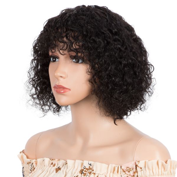 sterly brazilian water wave lace closure wig bob wig lace front human hair wigs remy deep curly lace front wig, Black
sterly brazilian water wave lace closure wig bob wig lace front human hair wigs remy deep curly lace front wig, Black