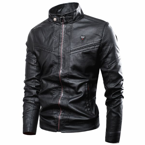 men spring new vintage punk casual style fleece leather jackets coat men outwear fashion motor & biker faux leather jacket men, Black;brown
men spring new vintage punk casual style fleece leather jackets coat men outwear fashion motor & biker faux leather jacket men, Black;brown