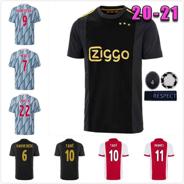 20 21 ajax away soccer jersey promes alvarez ajax 2020 2021 camiseta de fútbo van de beek tadic ziyech football shirt men kids sets uniform, Black;yellow
20 21 ajax away soccer jersey promes alvarez ajax 2020 2021 camiseta de fútbo van de beek tadic ziyech football shirt men kids sets uniform, Black;yellow