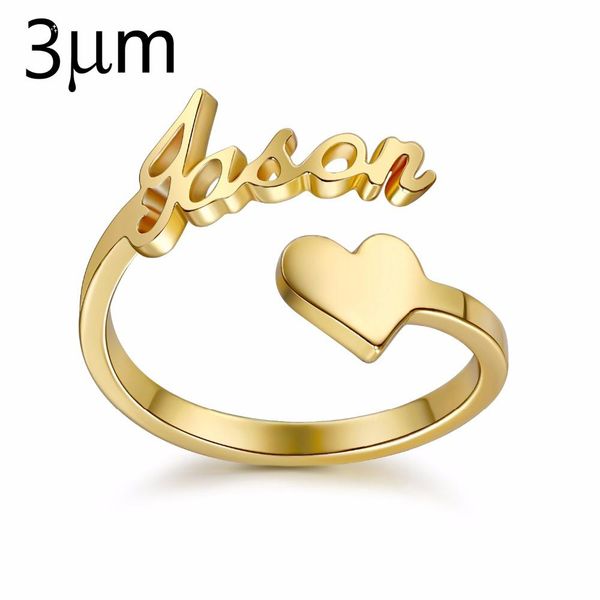 3um heart custom spiral ring personalized name ring with heart custom nameplate ring for couple lover graduation keepsake gift j190627, Slivery;golden
3um heart custom spiral ring personalized name ring with heart custom nameplate ring for couple lover graduation keepsake gift j190627, Slivery;golden